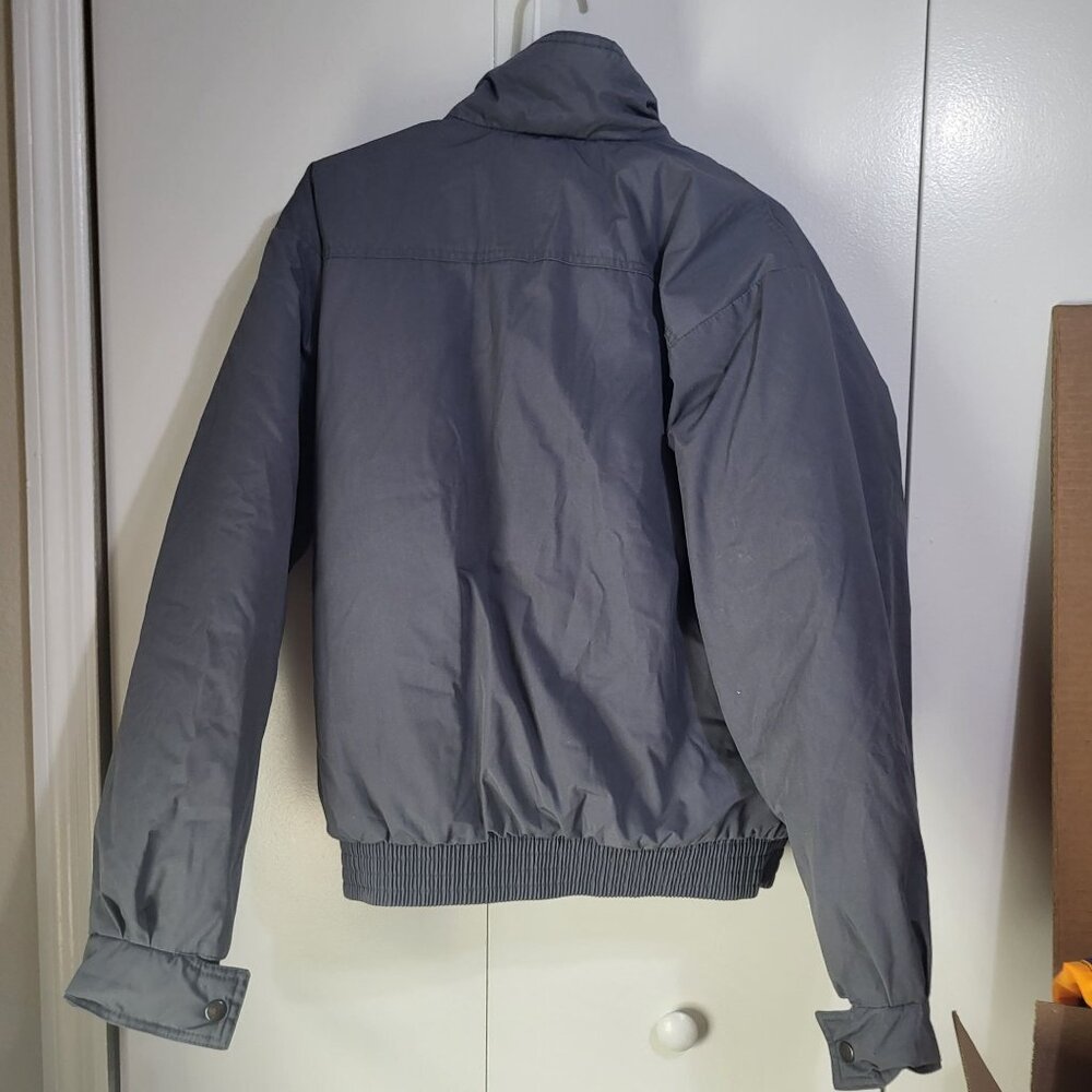 VTG WearGuard Mens United Artists Cable Jacket Gray Small 90s y2k grunge - Picture 2 of 9